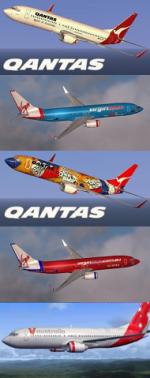 Boeing 737-800 Australian Textures Pack